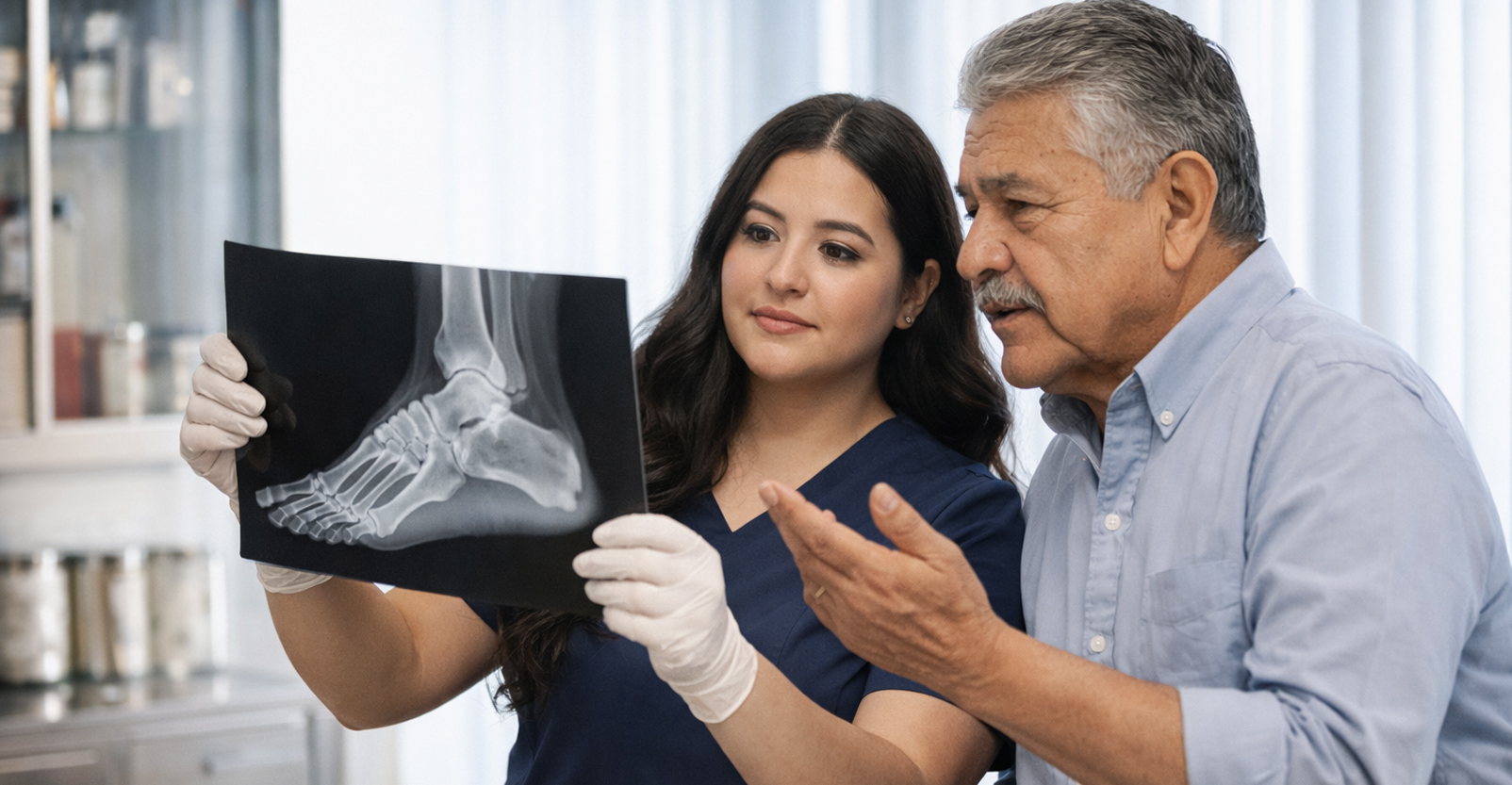 Foot and ankle X-ray in Brownsville TX